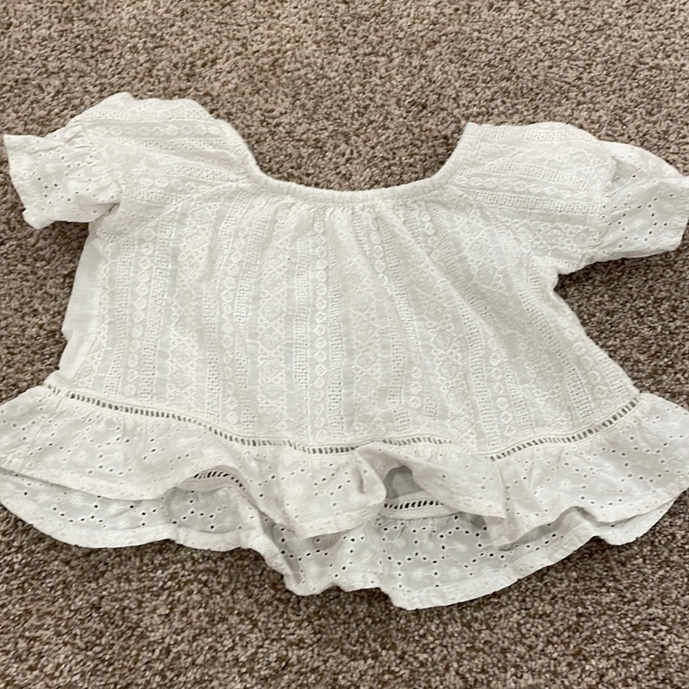 Girls’ off-shoulder Blouse